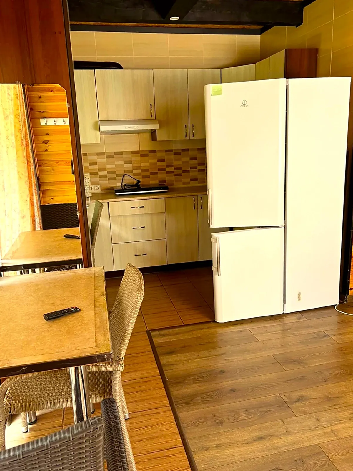 Kitchen and dining area